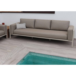 Salon de jardin 5 places spacieux pour détente en extérieur - REST - TRESI