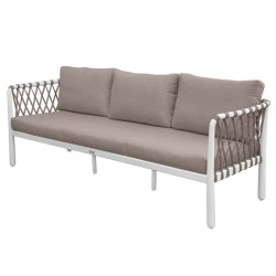 Salon de jardin confortable en corde - HESTIA - TRESI