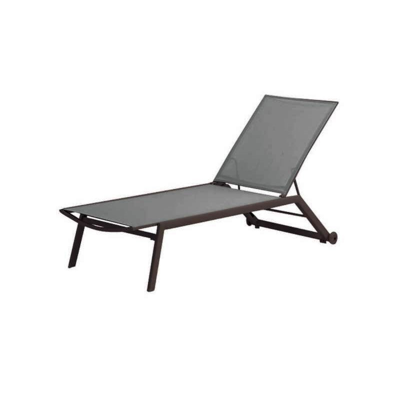 Transat empilable avec roulettes et revêtement respirant - CANNES - TRESI