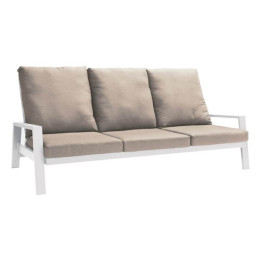 Canapé de jardin 3 places inclinable 4 positions - ADELE - TRESI