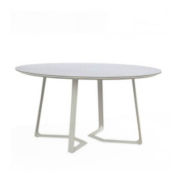 Table ronde avec plateau céramique - BAMBA - TRESI