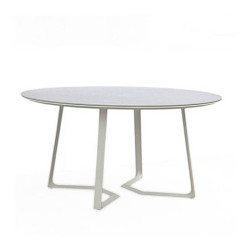 Table ronde avec plateau céramique - BAMBA - TRESI