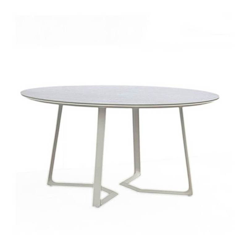 Table ronde avec plateau céramique - BAMBA - TRESI