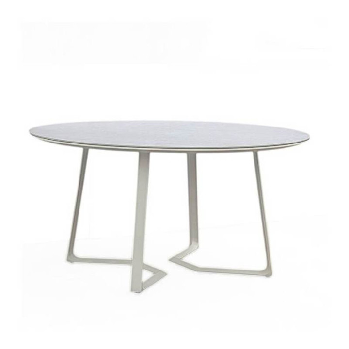 Table ronde avec plateau céramique - BAMBA - TRESI
