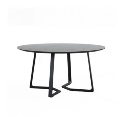 Table ronde avec plateau céramique - BAMBA - TRESI