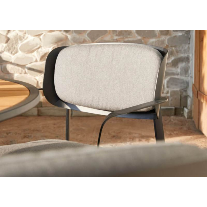 Fauteuil de repas extérieur empilable - SOUL - TRESI
