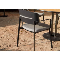 Fauteuil de repas extérieur empilable - SOUL - TRESI