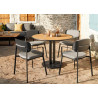 Fauteuil de repas extérieur empilable - SOUL - TRESI