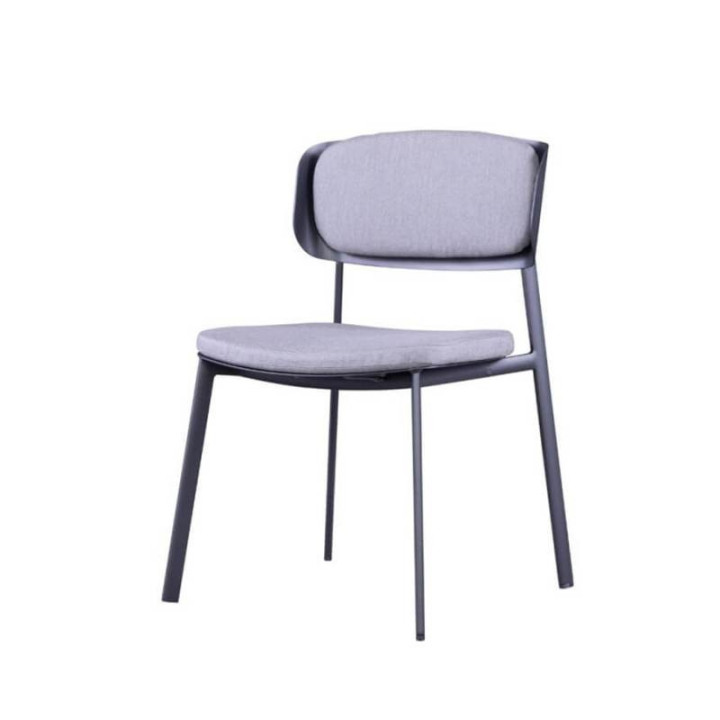 Chaise de repas extérieure empilable, résistante usage intensif - SOUL - TRESI