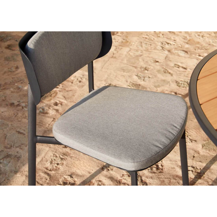 Chaise de repas extérieure empilable, résistante usage intensif - SOUL - TRESI