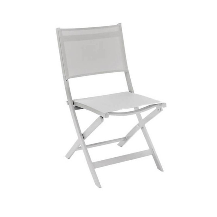 Chaise de jardin pliante en aluminium et sling résistant - ROSY - TRESI
