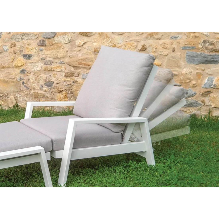 Salon de jardin complet : confort modulable et design extérieur - ADELE - TRESI