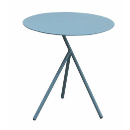 Table auxiliaire de jardin bleu - EXPLORER - lemobilierdejardin.fr