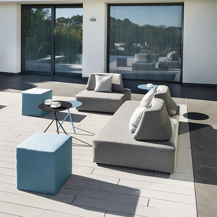 Table auxiliaire de jardin en terrasse - EXPLORER - lemobilierdejardin.fr