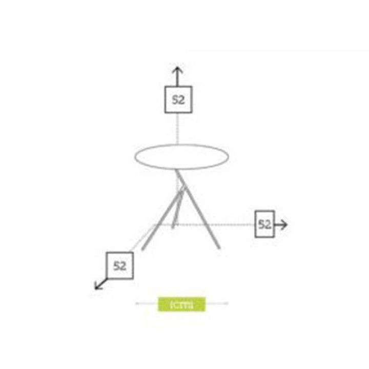 Table auxiliaire de jardin - EXPLORER - TRESI