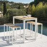 Table haute de jardin - FERMO - lemobilierdejardin.fr