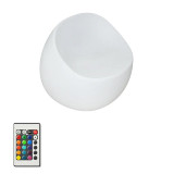 Fauteuil lumineux LED - MOON - lemobilierdejardin.fr