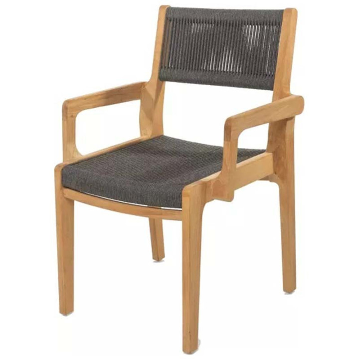 Fauteuil de repas en teck - SKAGEN - OASIQ