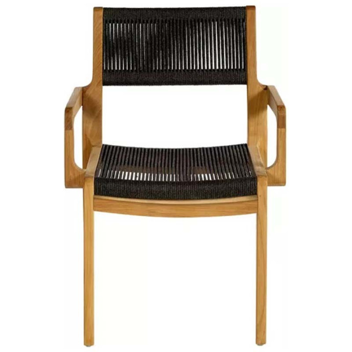 Fauteuil de repas en teck - SKAGEN - OASIQ