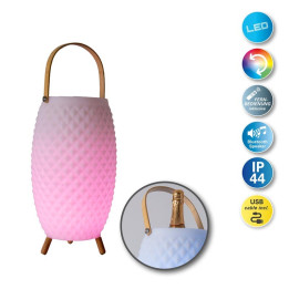 Seau à champagne avec LEDS et Haut-parleur - PARTY