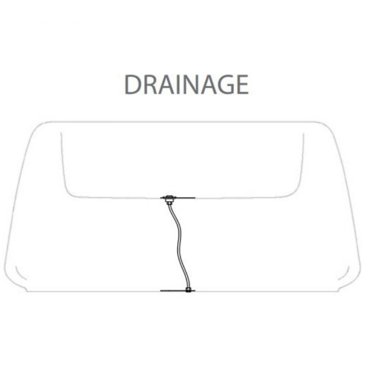 Canapé de jardin drainage - SUGAR - LYXO