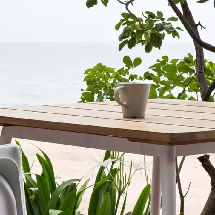 Table en teck - REEF - OASIQ